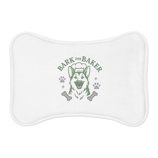 Bark For Baker | Bone Shaped Dog Food Mat